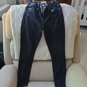 Frame Denim Women's Skinny Jeans - Dark Blue